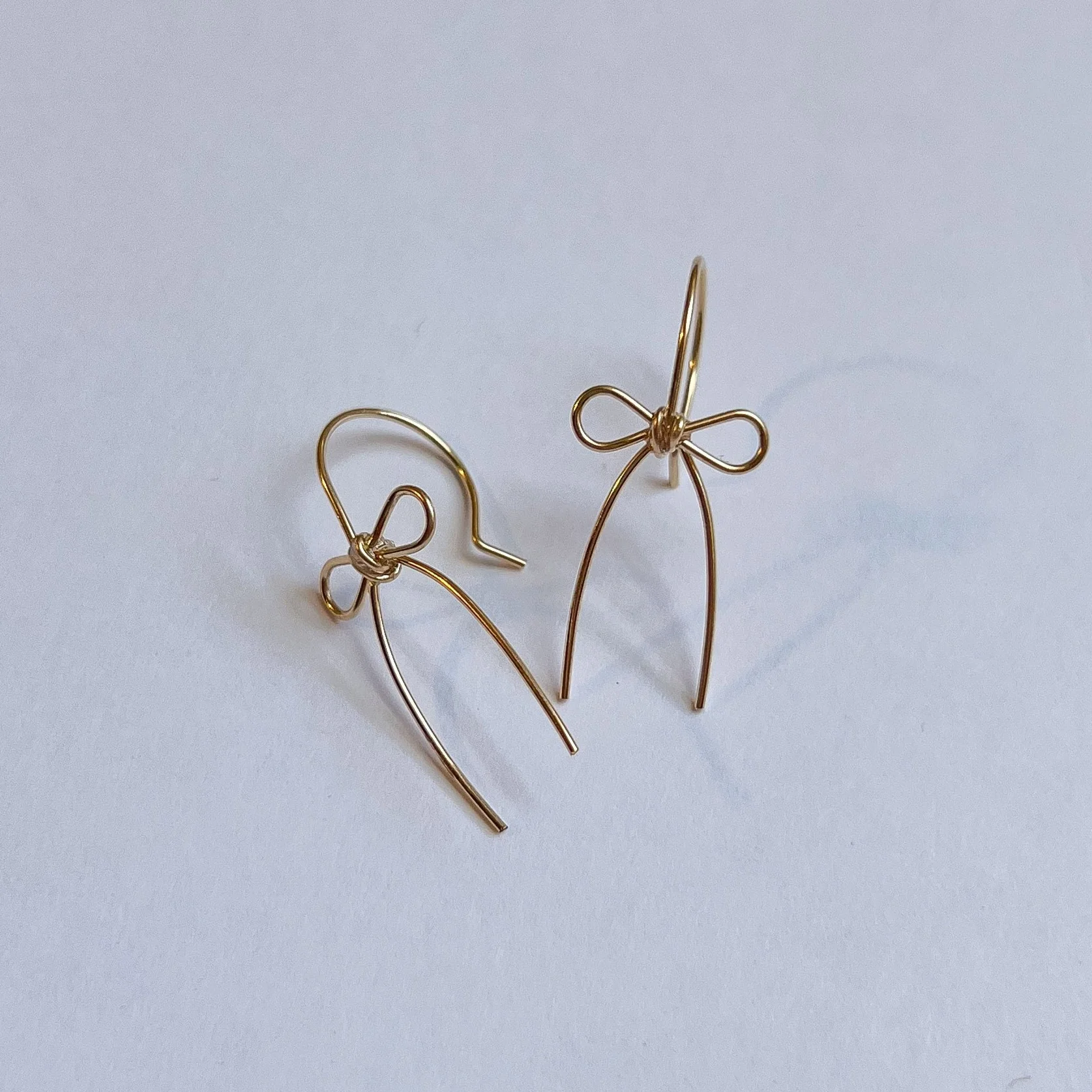 Bow Earrings ౨ৎ | PREORDER - Image 3