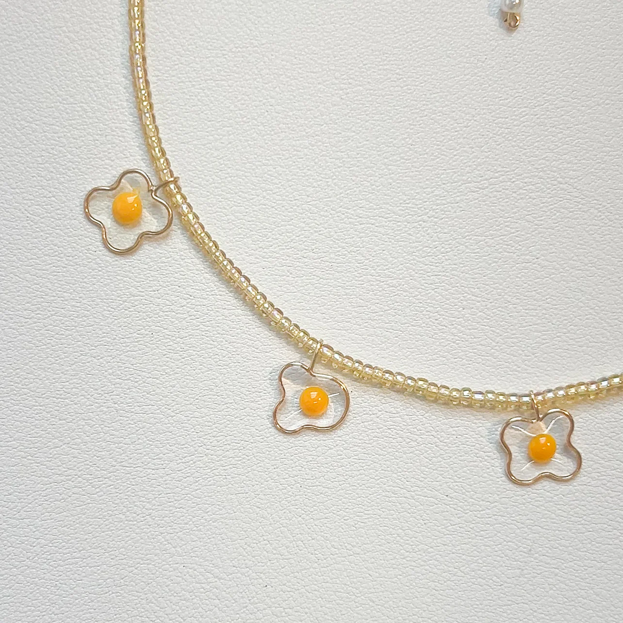 Beaded Egg Necklace | PREORDER - Image 3