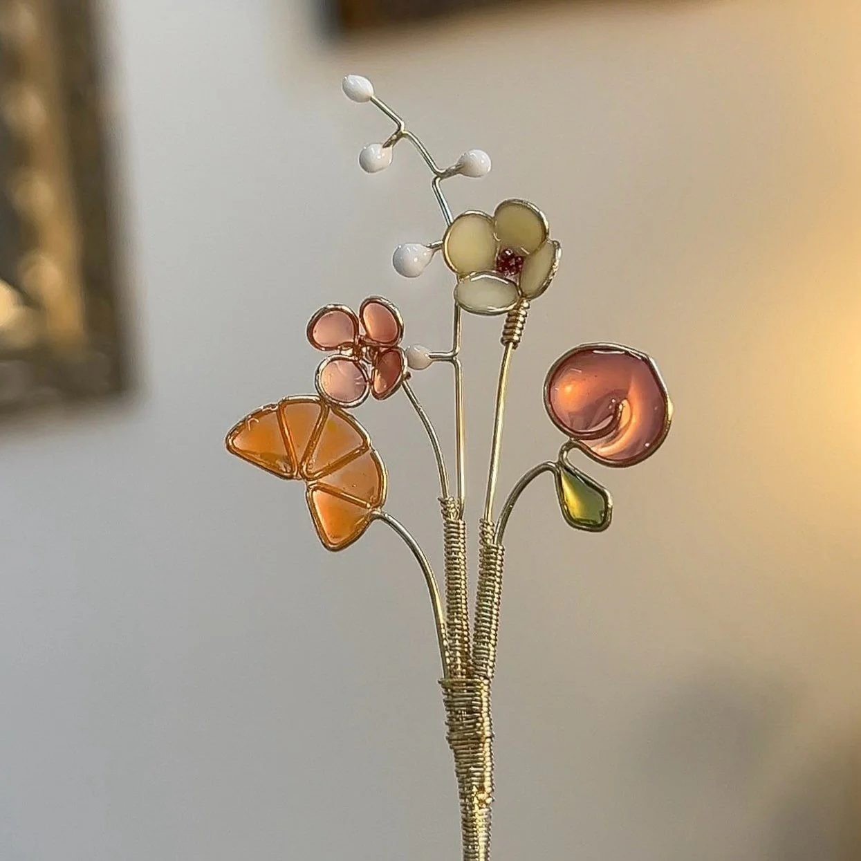 Miniature Mix Floral and Fruit Bouquet | PREORDER - Image 5
