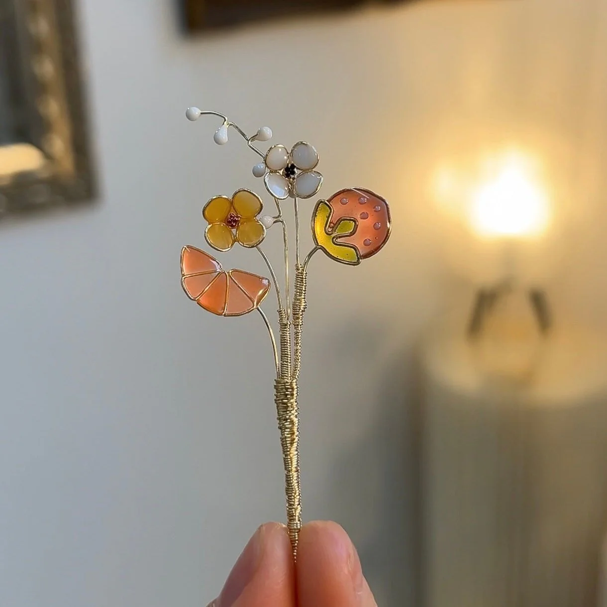 Miniature Mix Floral and Fruit Bouquet | PREORDER - Image 6