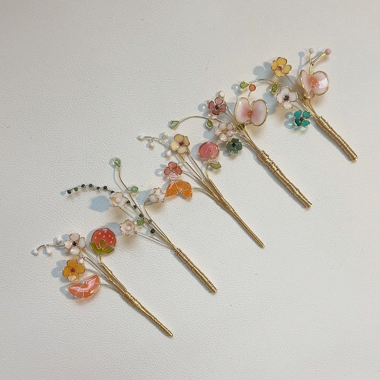Miniature Mix Floral and Fruit Bouquet | PREORDER - Image 8