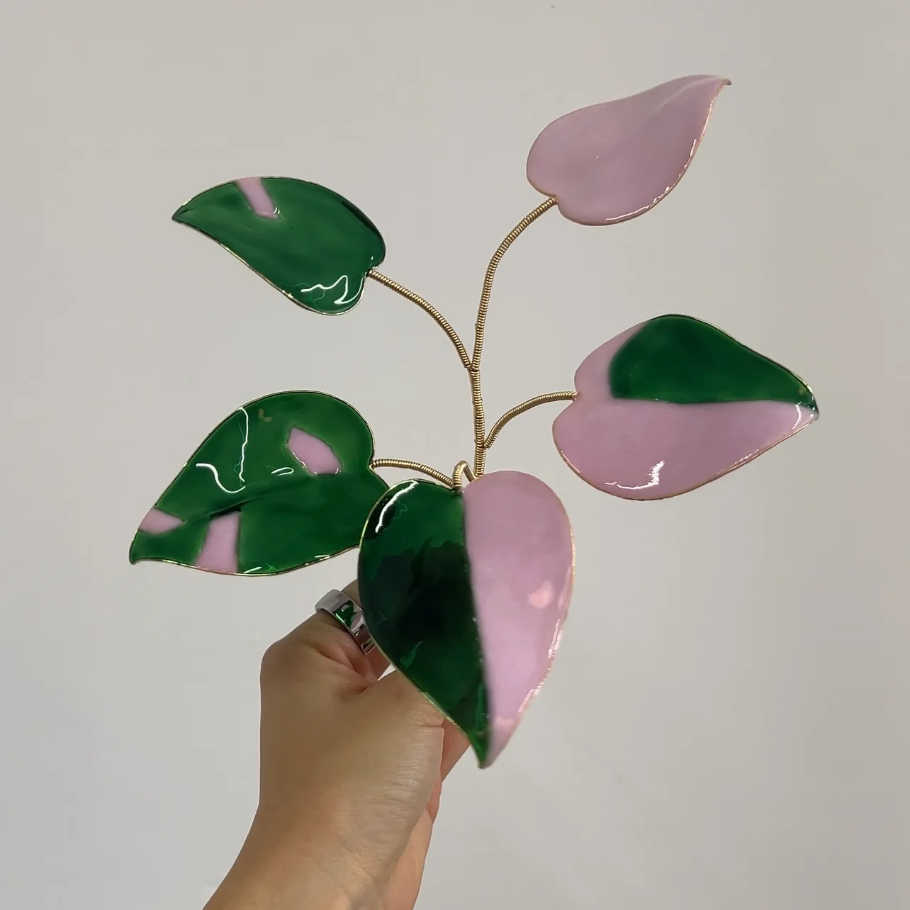 Pink Princess Philodendron Houseplant Set (uv reactive) | PREORDER - Image 3