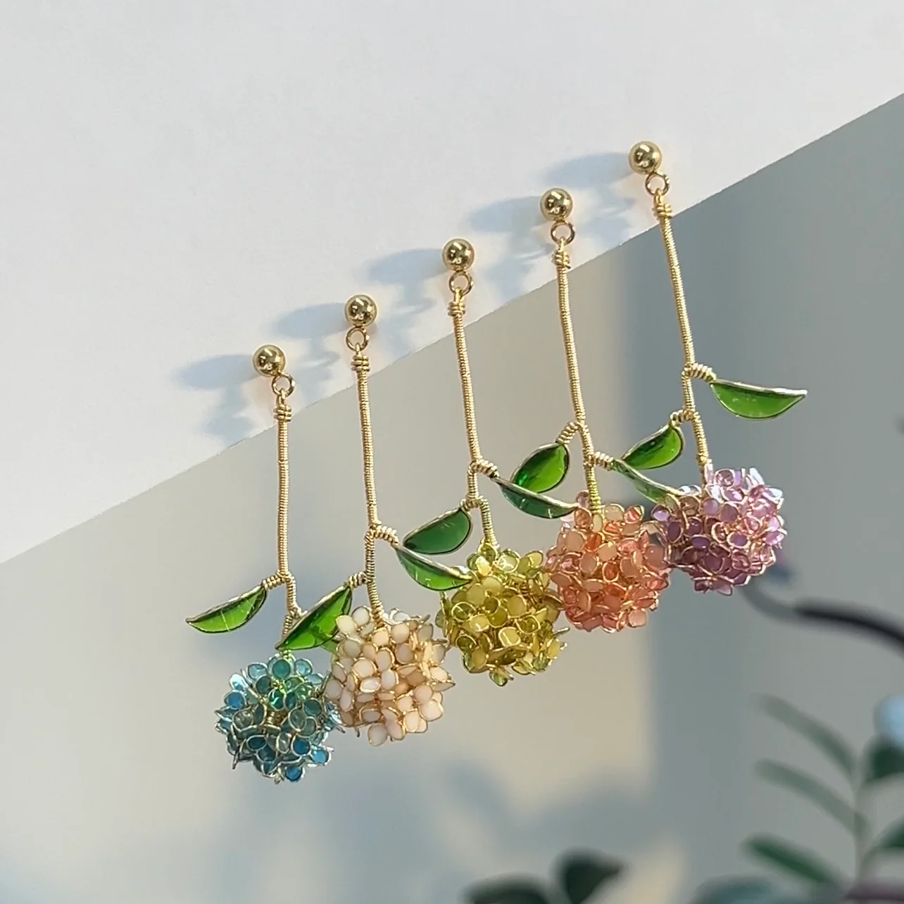 Hydrangea Earrings | PREORDER