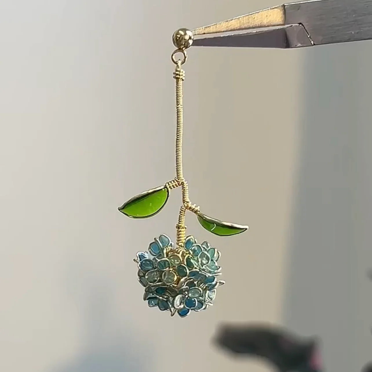 Hydrangea Earrings | PREORDER - Image 10