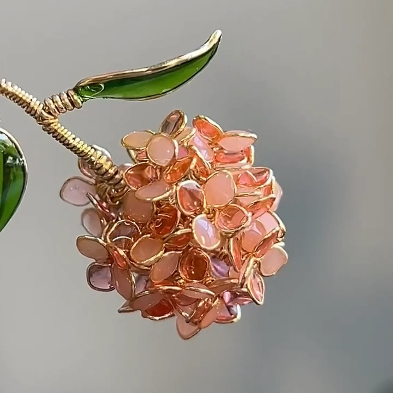 Hydrangea Earrings | PREORDER - Image 12