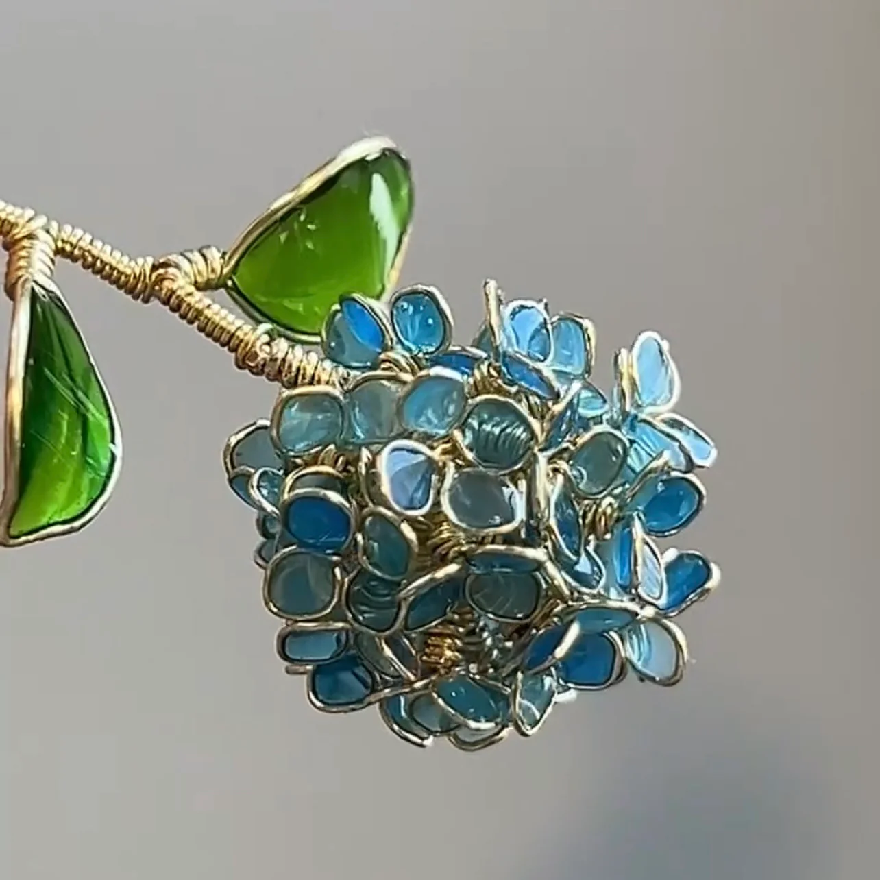Hydrangea Earrings | PREORDER - Image 14