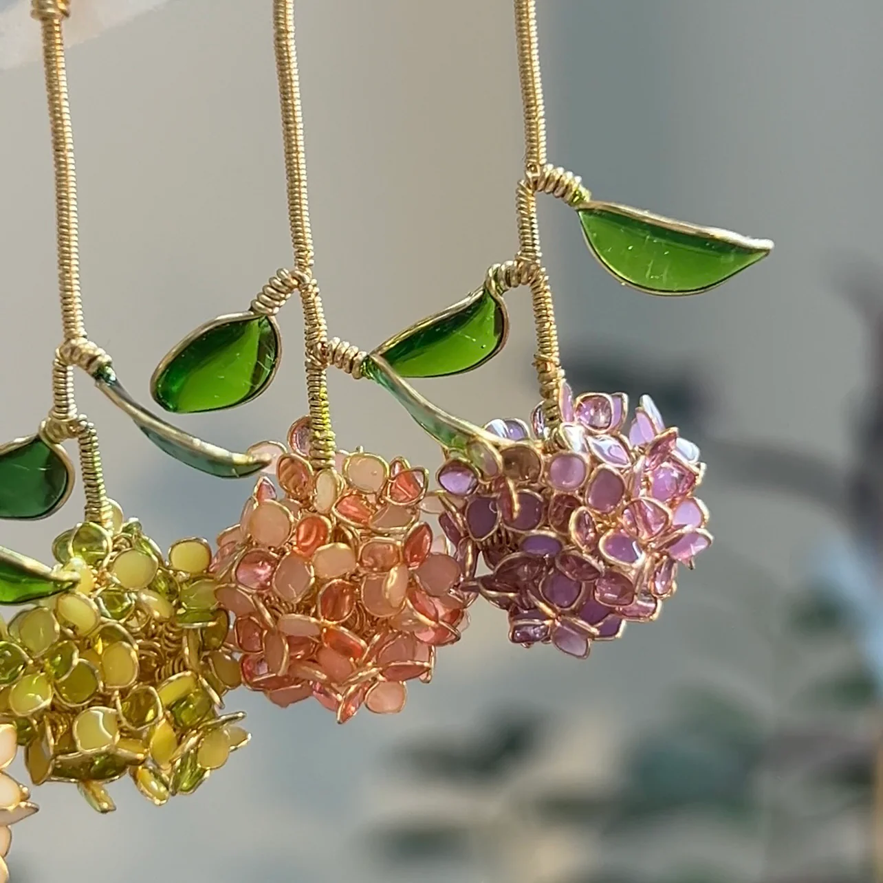 Hydrangea Earrings | PREORDER - Image 17