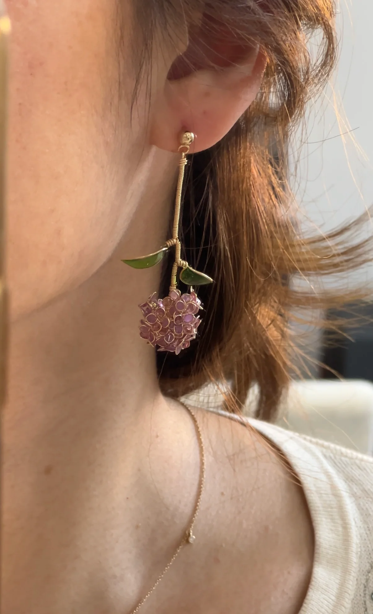 Hydrangea Earrings | PREORDER - Image 20