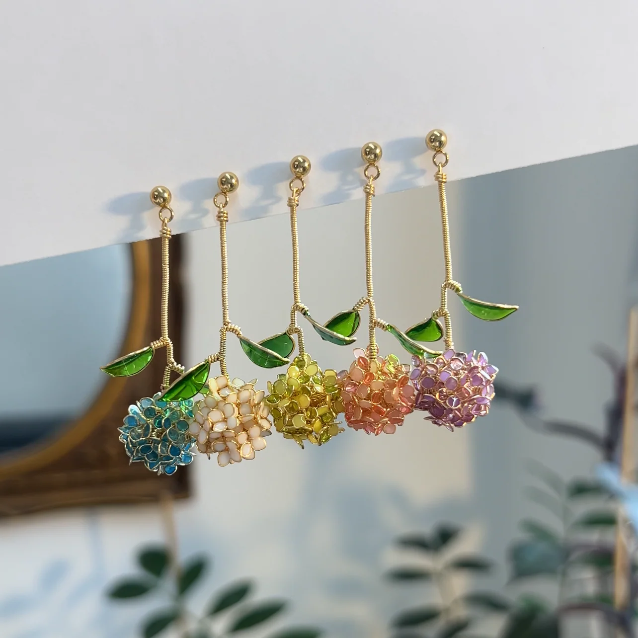 Hydrangea Earrings | PREORDER - Image 24