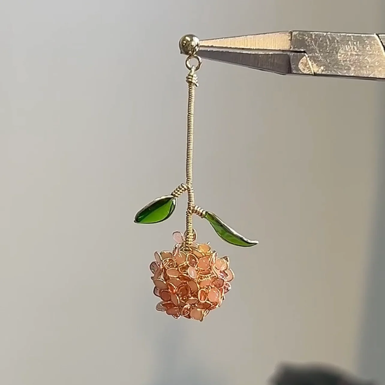 Hydrangea Earrings | PREORDER - Image 7
