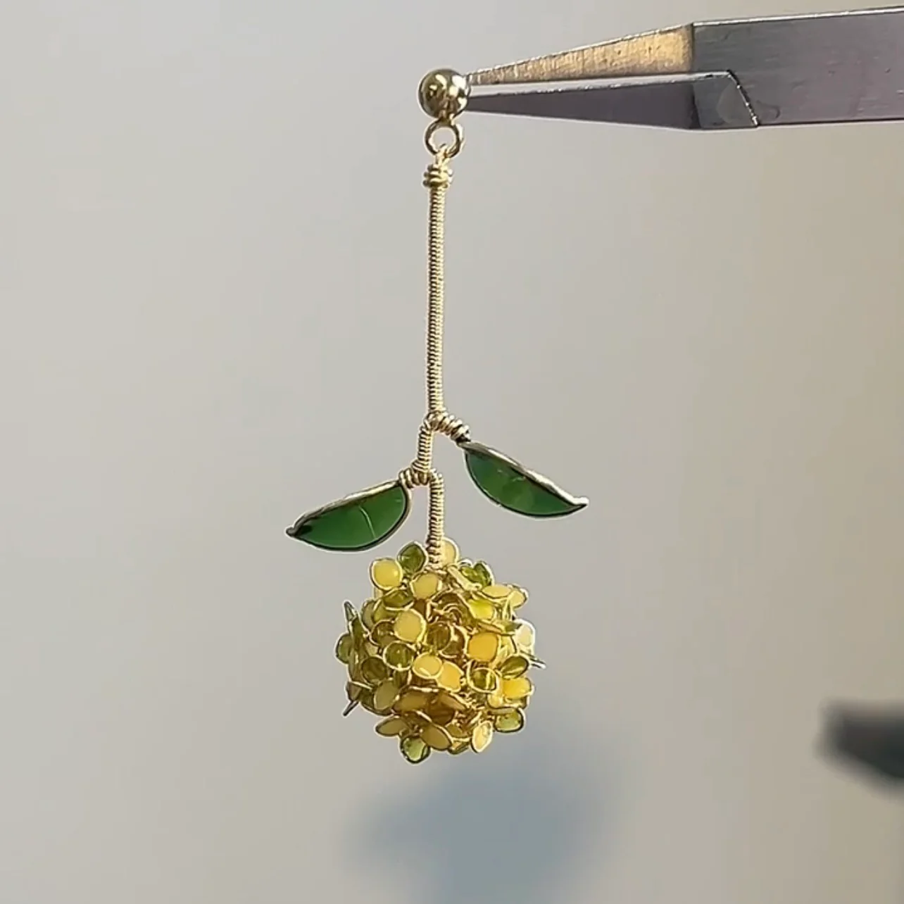 Hydrangea Earrings | PREORDER - Image 8