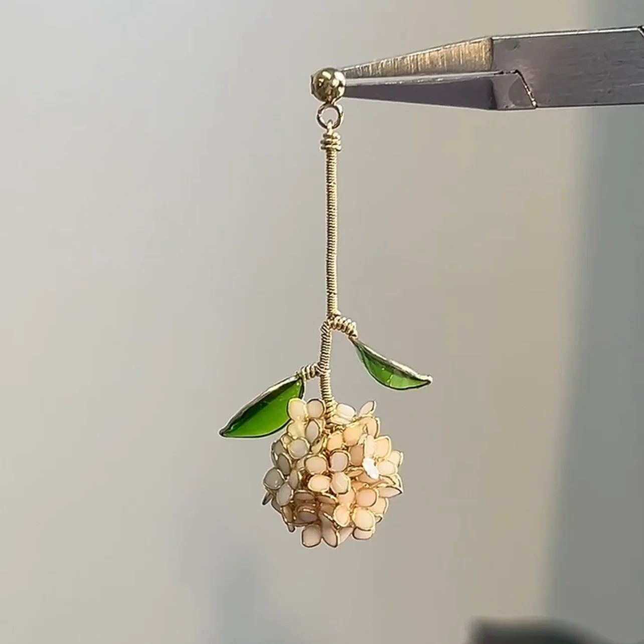 Hydrangea Earrings | PREORDER - Image 9