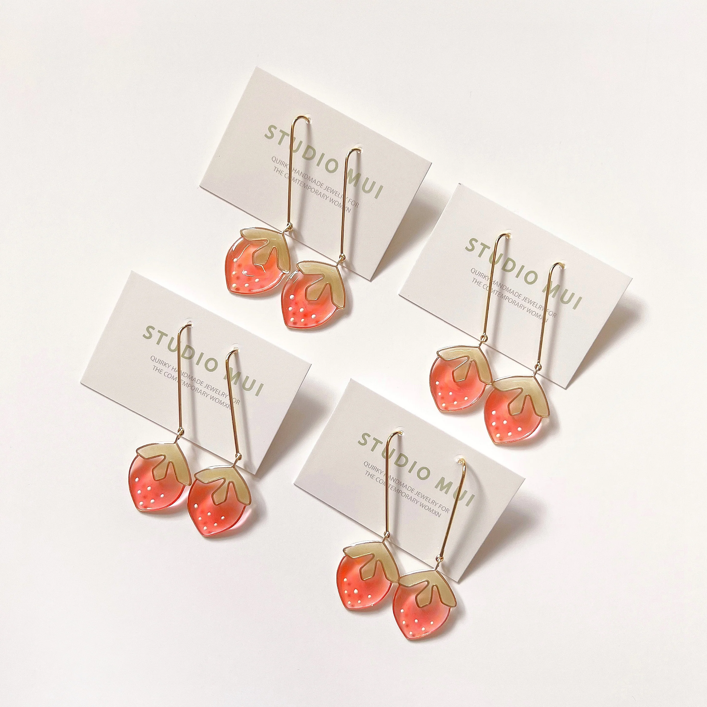 Strawberry Dangles | PREORDER - Image 3