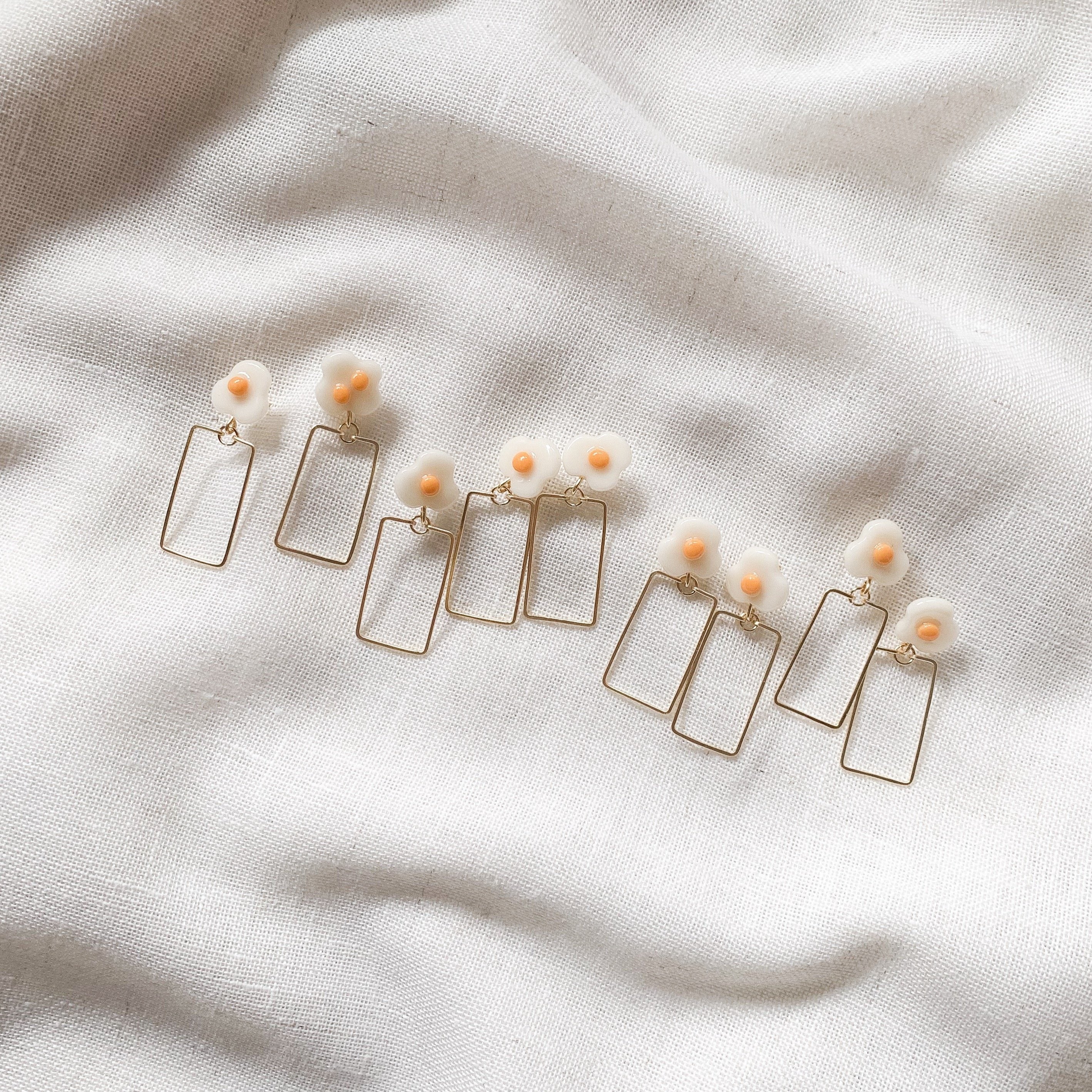 Sunny-Side-up Egg Studs | PREORDER - Image 4