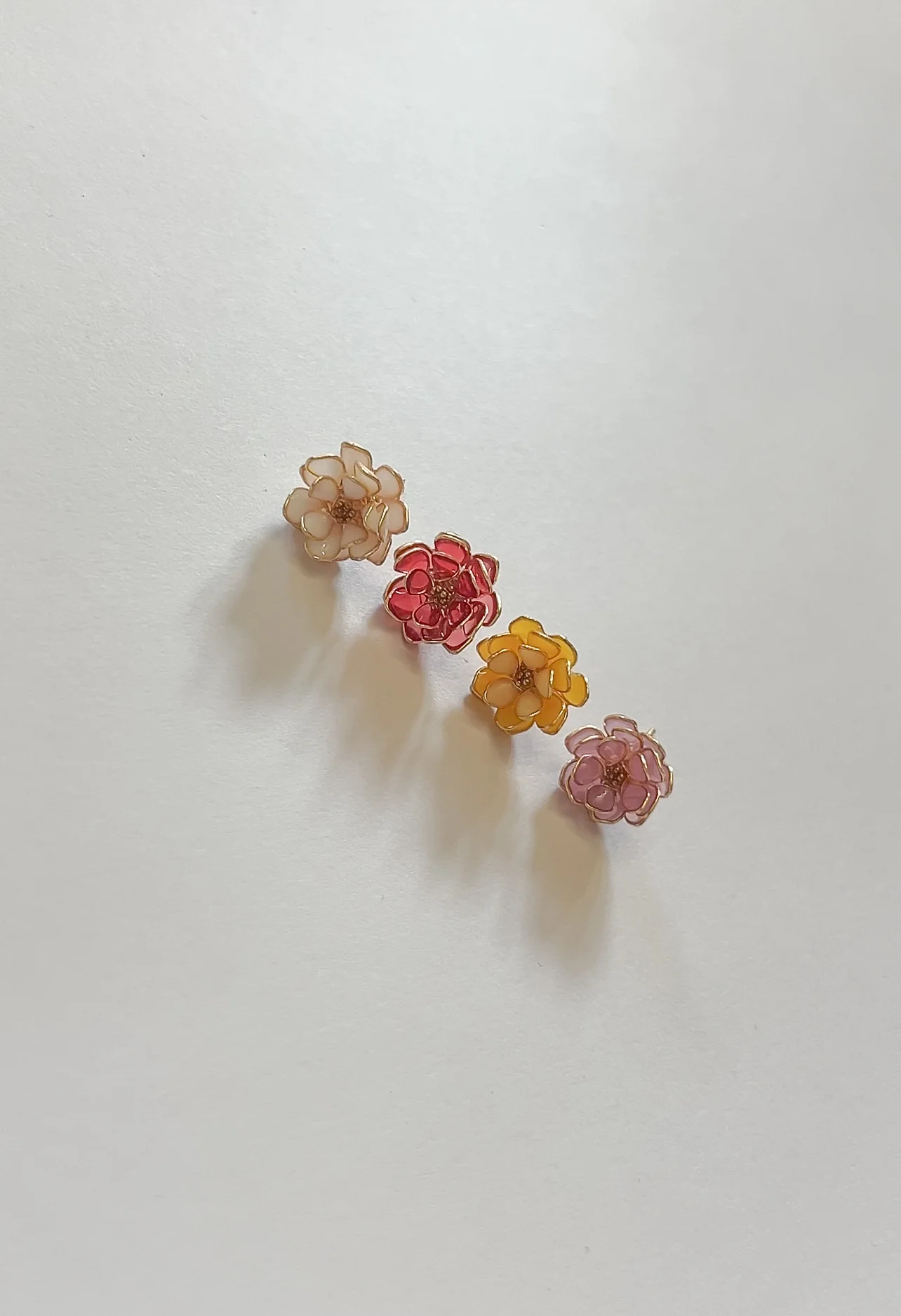 Lotus Stud Earrings | PREORDER - Image 10