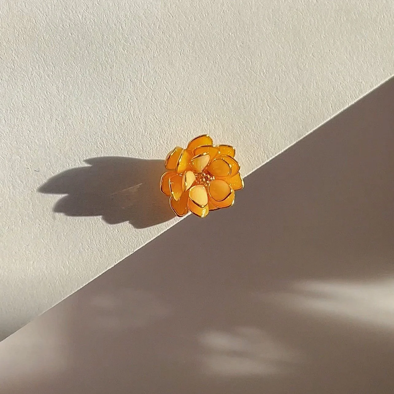 Lotus Stud Earrings | PREORDER - Image 7