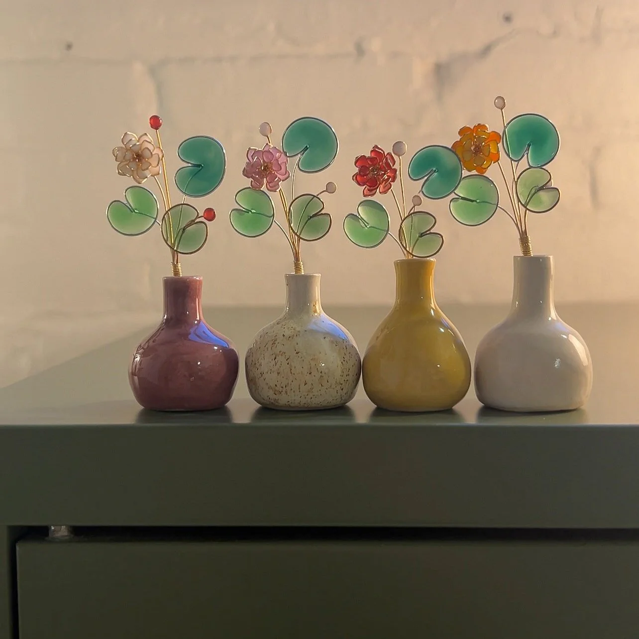 Preorder | Miniature Lily Pad Bouquet | PREORDER - Image 3