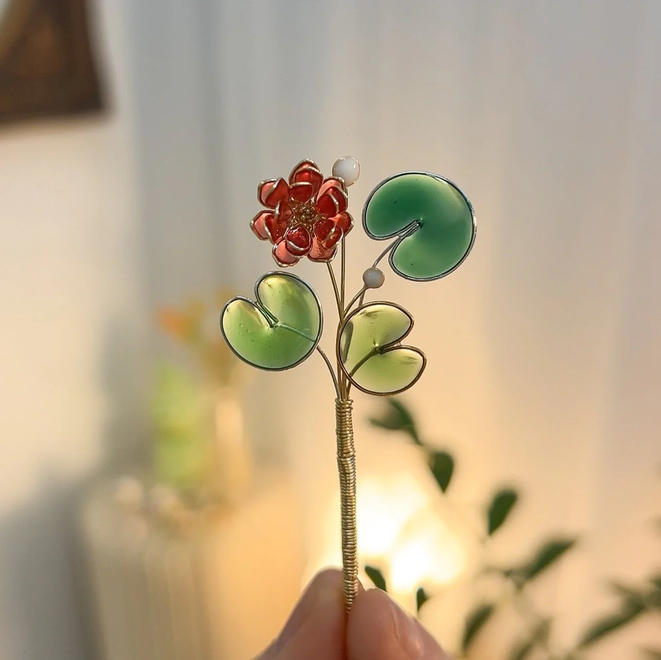 Preorder | Miniature Lily Pad Bouquet | PREORDER - Image 6