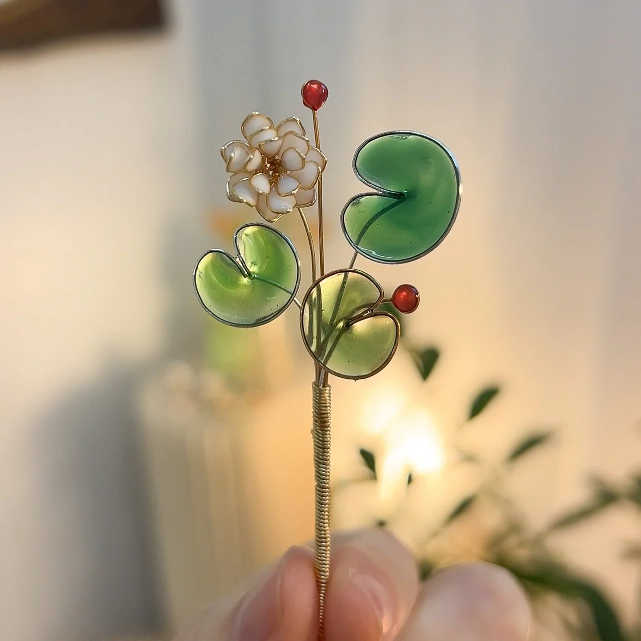 Preorder | Miniature Lily Pad Bouquet | PREORDER - Image 7