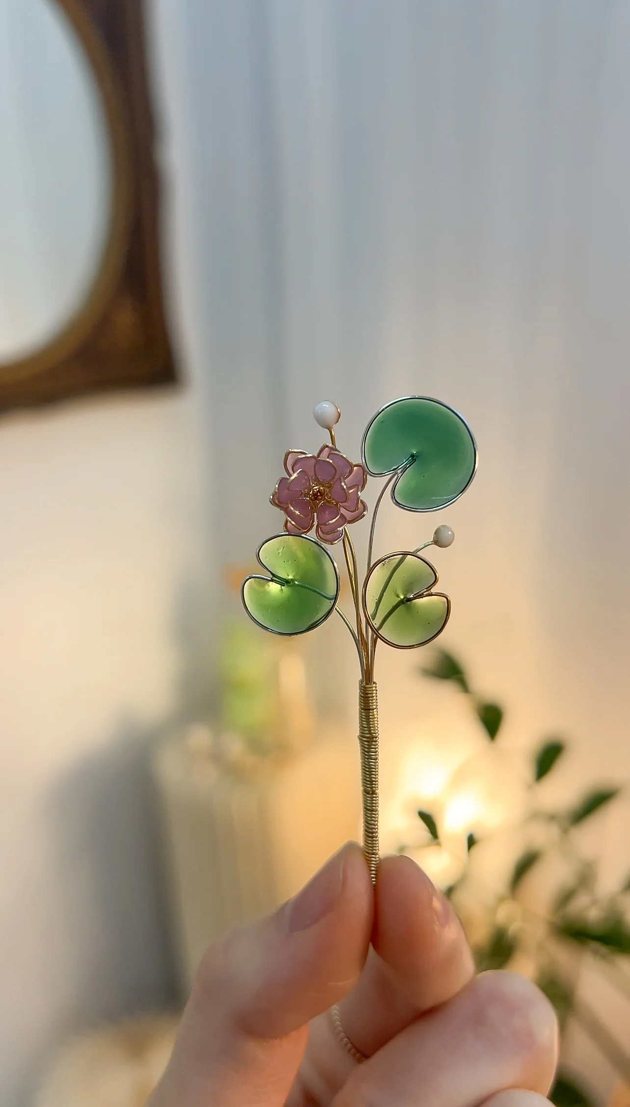 Preorder | Miniature Lily Pad Bouquet | PREORDER - Image 8