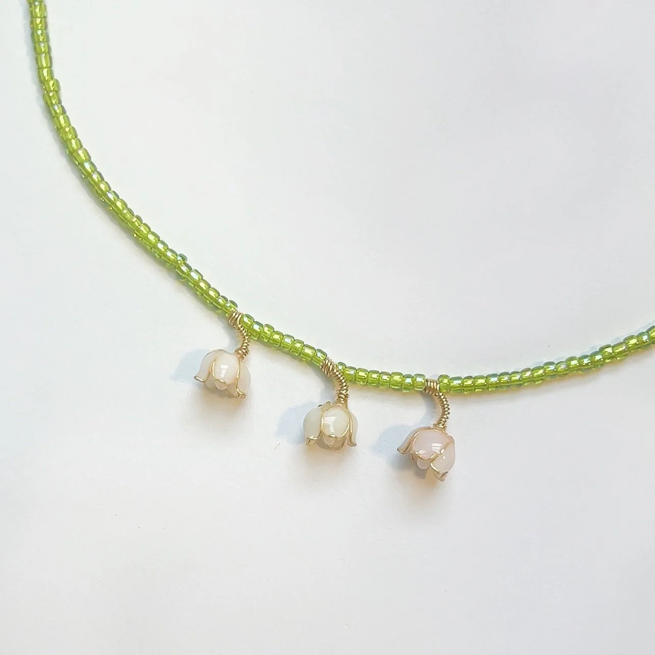 Beaded Mix Floral Necklace | PREORDER - Image 14