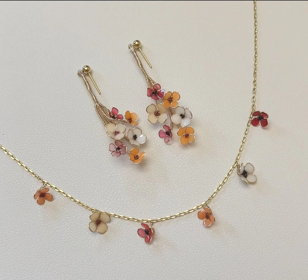 Poppy Bouquet Earrings | PREORDER - Image 6