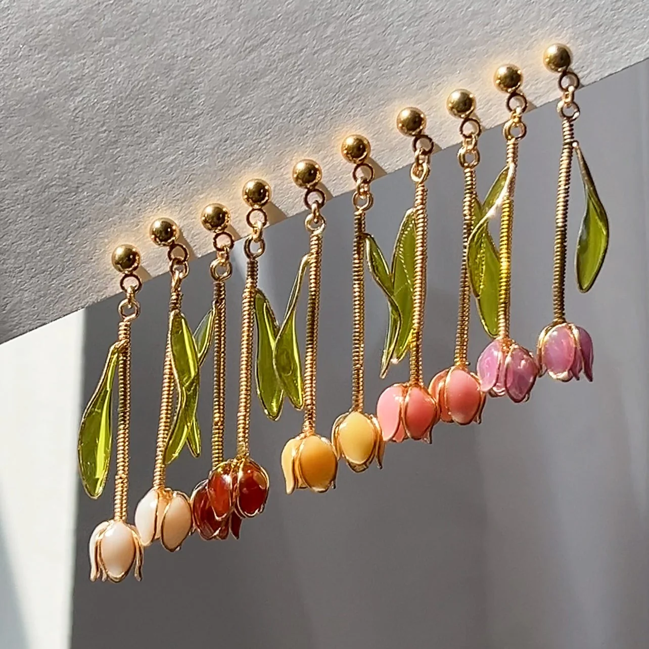 Tulip Blooms Earrings | PREORDER