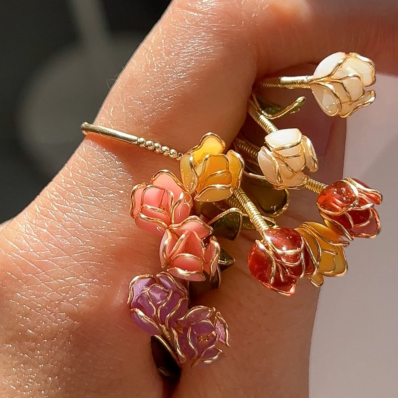Tulip Blooms Earrings | PREORDER - Image 2